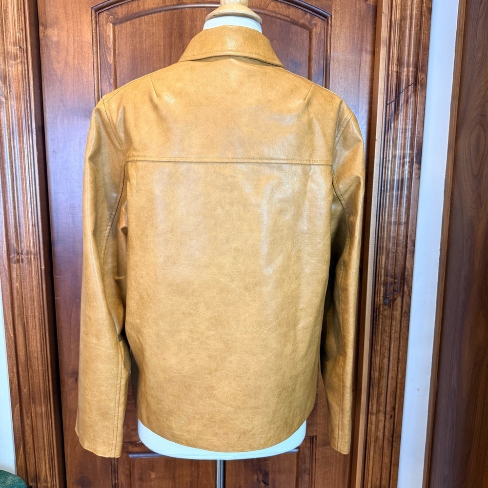 💋Anthropologie rag & bone Jodie faux Leather Jacket - Picture 6 of 12